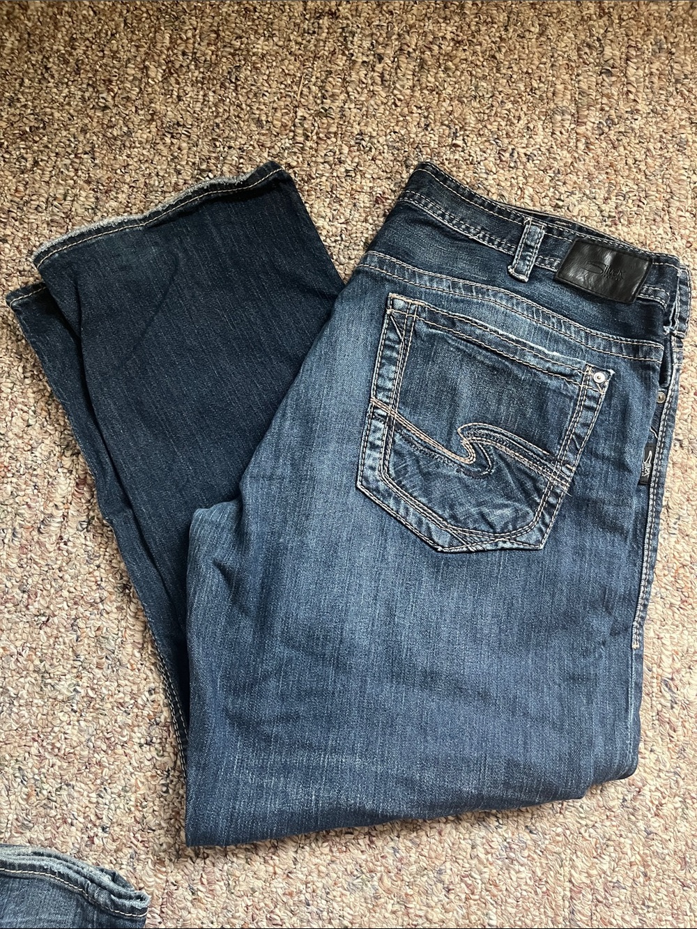 Silver Jeans Dark Indigo Denim Pants
